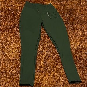 Elegant Forest Green Women's Leggings